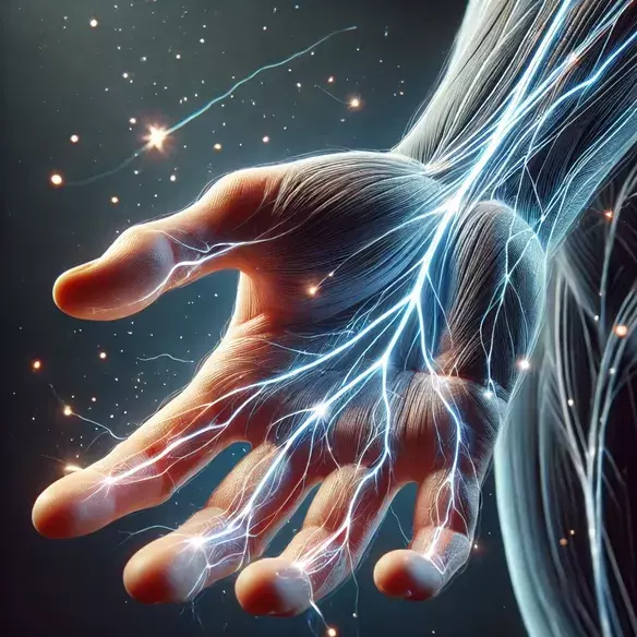 numbness and tingling pain in the hand.