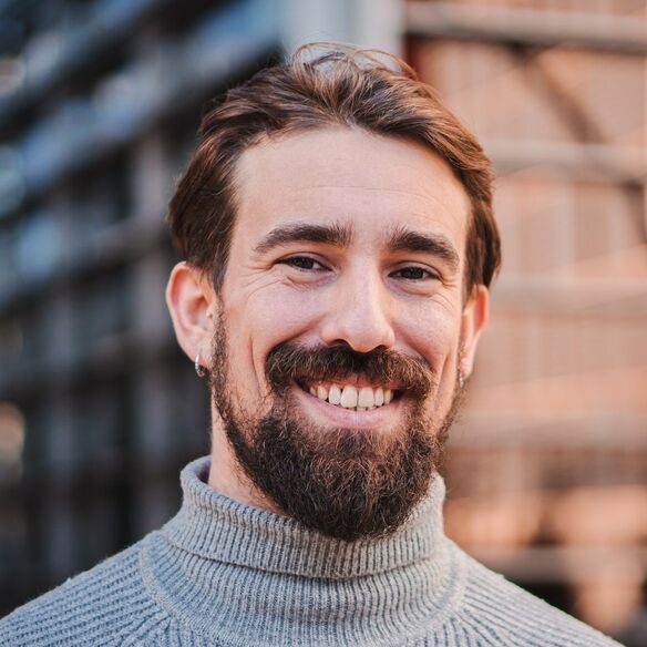 Smiling patient after successful treatment.